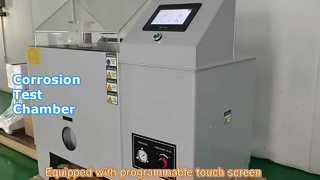 Tester odporności na korozję w komorze solnej