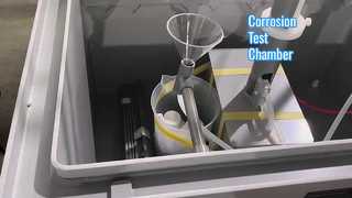 Firma zajmująca się badaniami odporności na korozję w komorze solnej