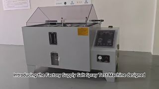 Komory mgły solnej z tulejami mechanicznymi: weryfikacja korozji części eksploatacyjnych