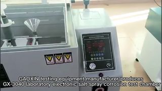 Komora testowa w mgle solnej B SST 160 Testowanie korozji