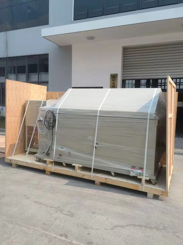 Laboratoryjny sprzęt do badań środowiskowych materiału PVC do testu w mgle solnej 600L Komora solna