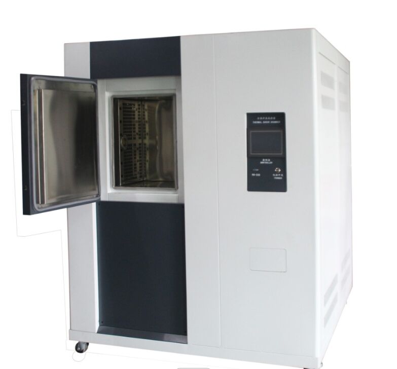 Konfigurowalna dwukomorowa komora do badań udarowych termicznych z zakresem od -60°C do 200°C, wielokrotne zabezpieczenia dla przemysłu obronnego, lotniczego, elektronicznego