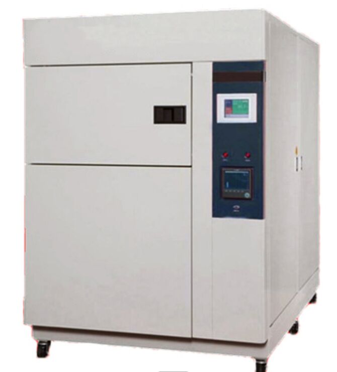 Konfigurowalna dwukomorowa komora do badań udarowych termicznych z zakresem od -60°C do 200°C, wielokrotne zabezpieczenia dla przemysłu obronnego, lotniczego, elektronicznego