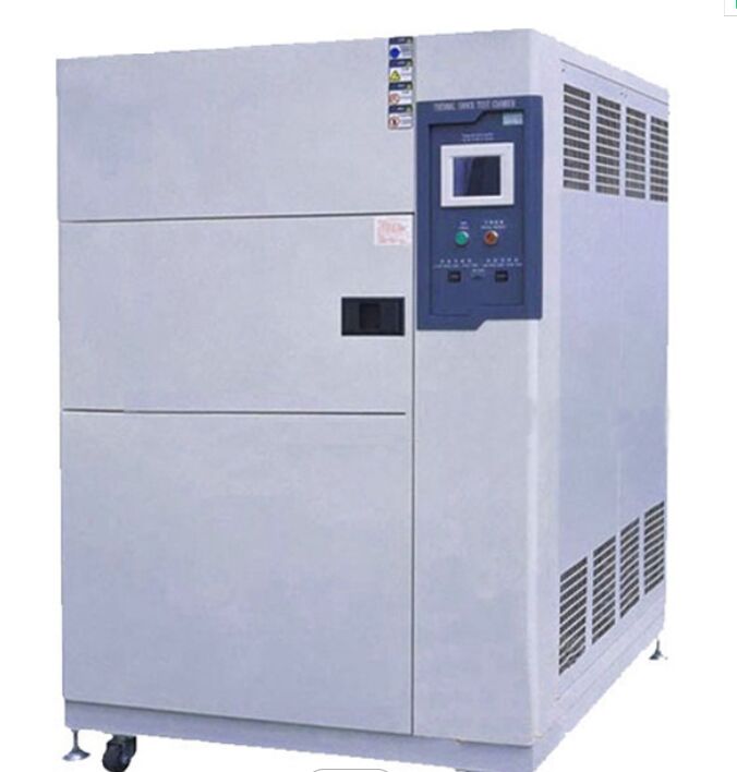 Konfigurowalna dwukomorowa komora do badań udarowych termicznych z zakresem od -60°C do 200°C, wielokrotne zabezpieczenia dla przemysłu obronnego, lotniczego, elektronicznego