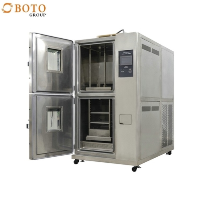 B-TCT-402 Dwie skrzynki, komora uderzeniowa na gorąco i zimno, GB10592-89-2001, 50x40x40